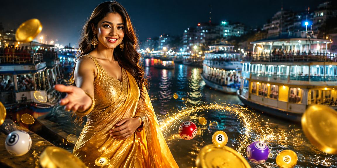ঢাকায় শাড়ি পরিহিত নারী ফোনে বেটিং ফলাফল দেখছেন